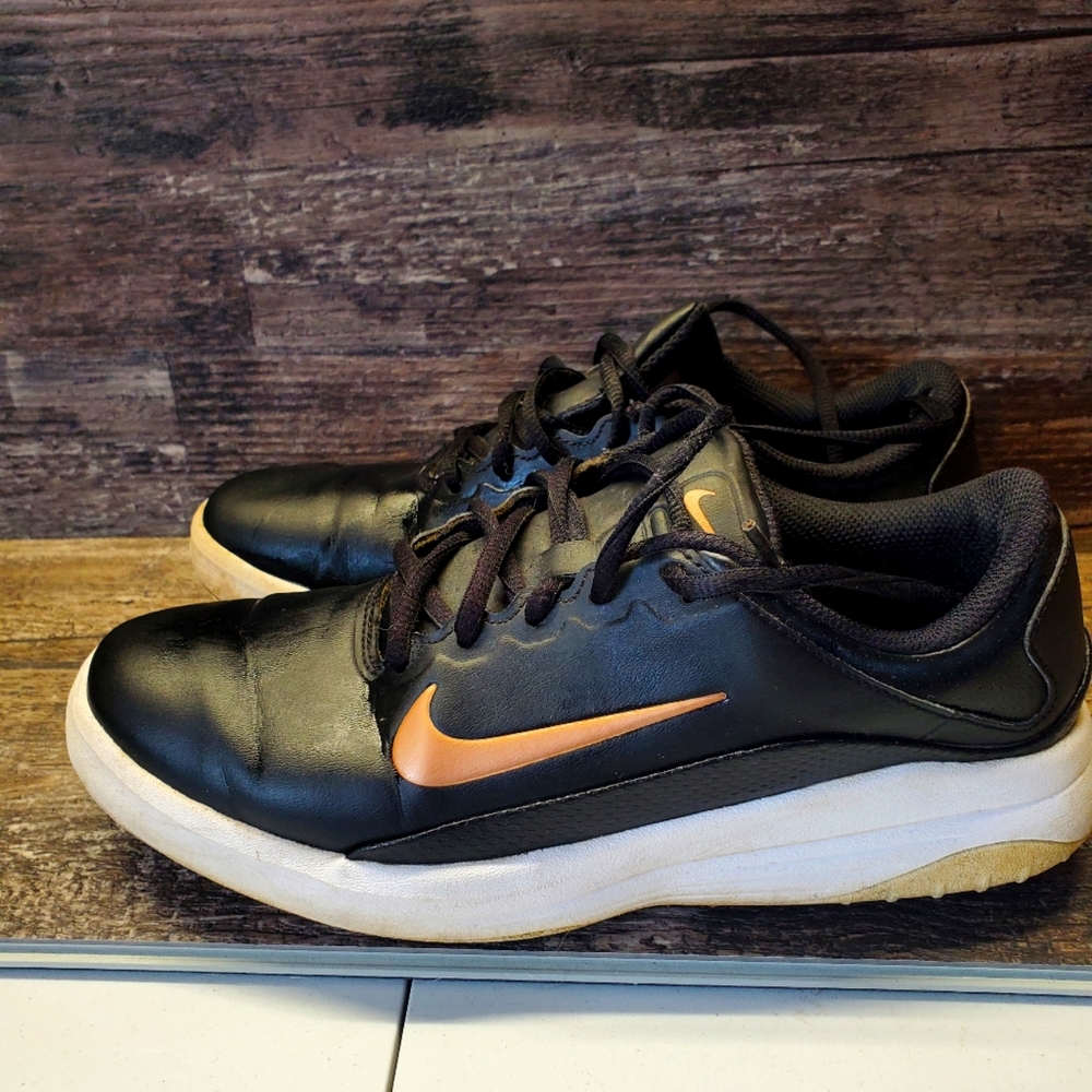 Nike Vapor Women Golf Shoes Black Fitsole Size 7 Spikeless AQ2324-001